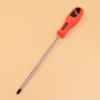 Factory direct sales of 8-inch red leather screwdriver, cross-shaped flat-head screwdriver, hardware wholesale two-yuan store Specification image